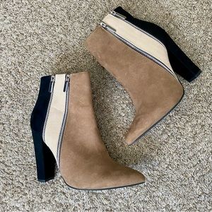 Shoe Dazzle Diane Heeled Boots